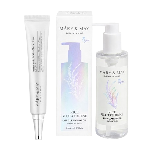 Mary & May Glutathione LHA Cleansing Oil + Eye Cream