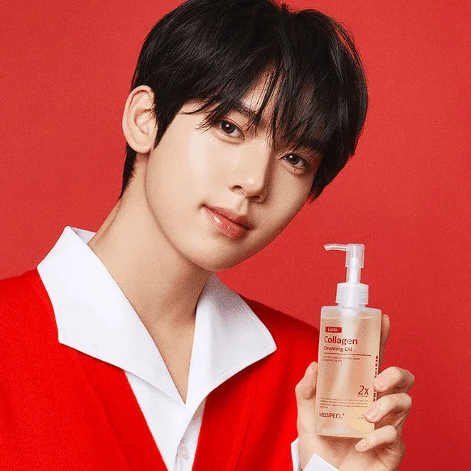 [MEDI-PEEL] Red Lacto Collagen Cleansing Oil 155ml - Ballagrio