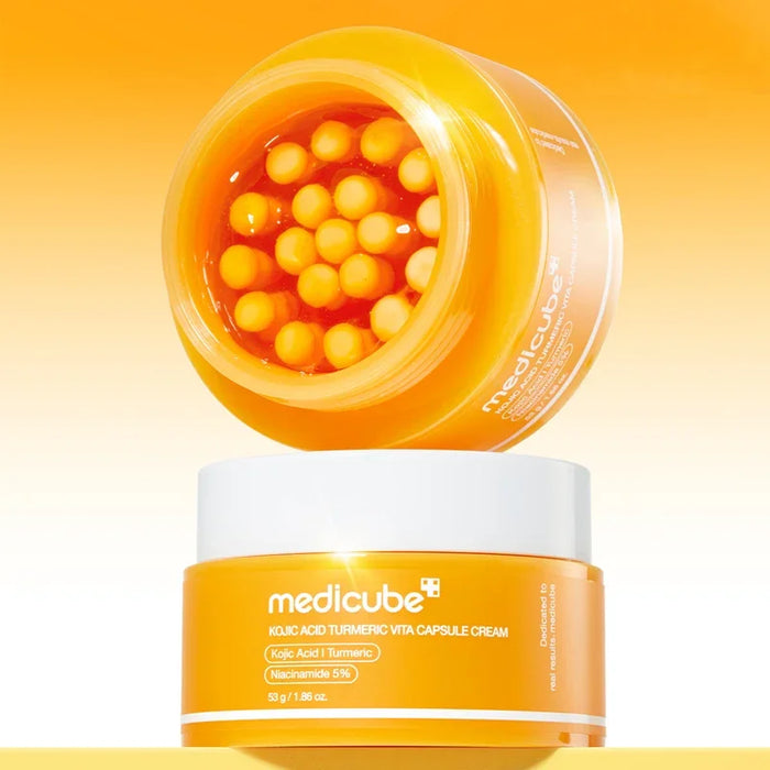 [medicube] Kojic Acid Turmeric Vita Capsule Cream 53g - Ballagrio