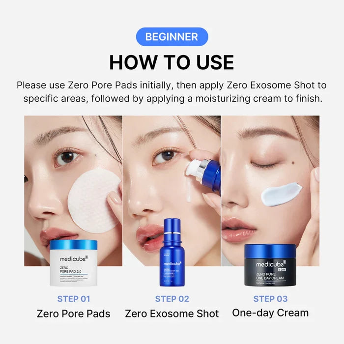 Medicube One Day Exosome Shot Pore Ampoule 7500 (30ml) | GlamTouch UK