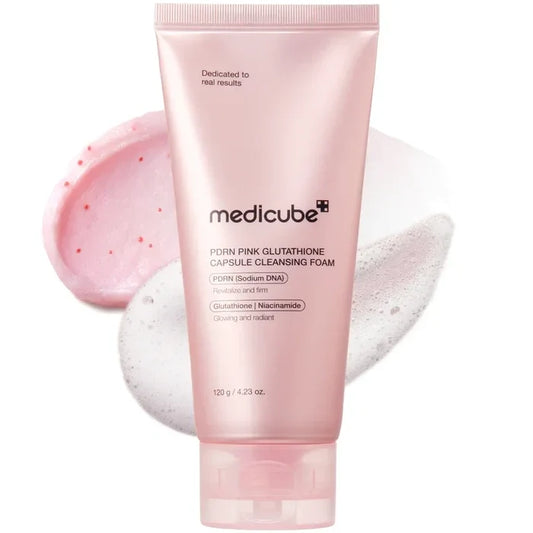medicube-PDRN-Pink-Glutathione-Capsule-Cleansing-Foam
