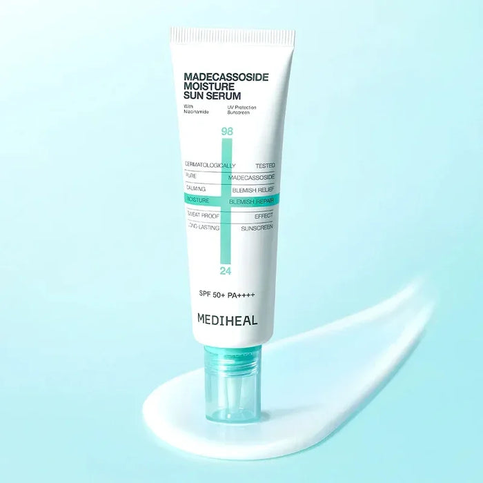 [MEDIHEAL] Madecassoside Moisture Sun Serum Blemish Repair SPF 50+ PA++++ 15ml/50ml