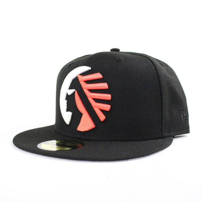 Memphis Chicks New Era 59Fifty Fitted Hats (Jordan 6 Retro Black Infrared Gray Under Brim)