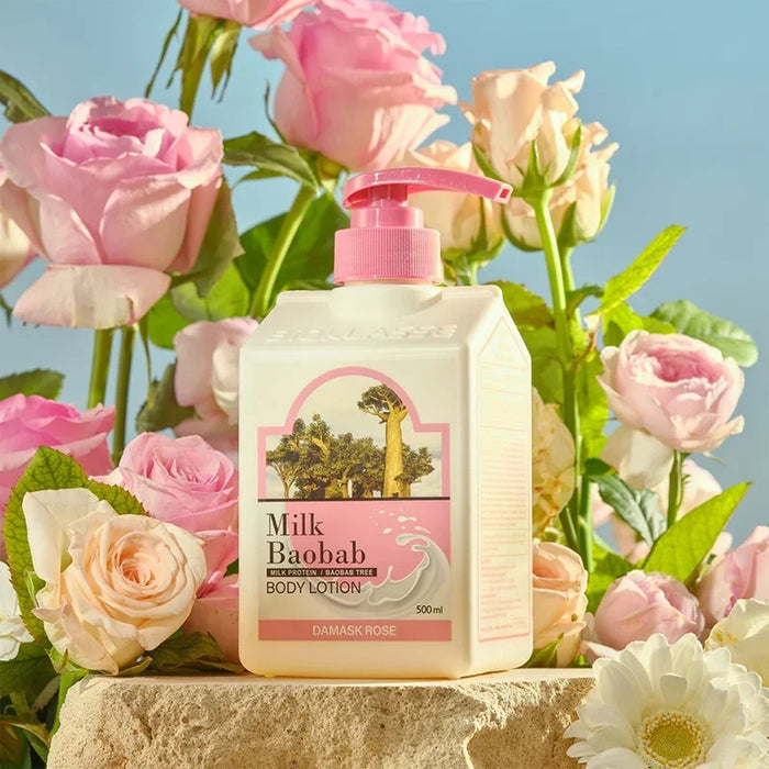 [Milk Baobab] Original Body Lotion Damask Rose 500ml