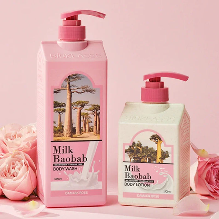 [Milk Baobab] Original Body Lotion Damask Rose 500ml
