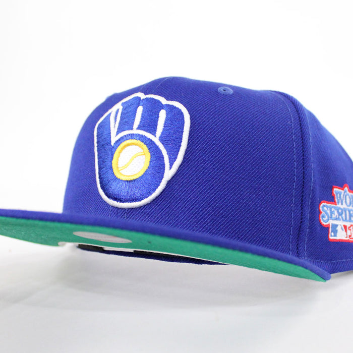 Milwaukee Brewers 1982 World Series New Era 59Fifty Fitted Hat (Green Under Brim)