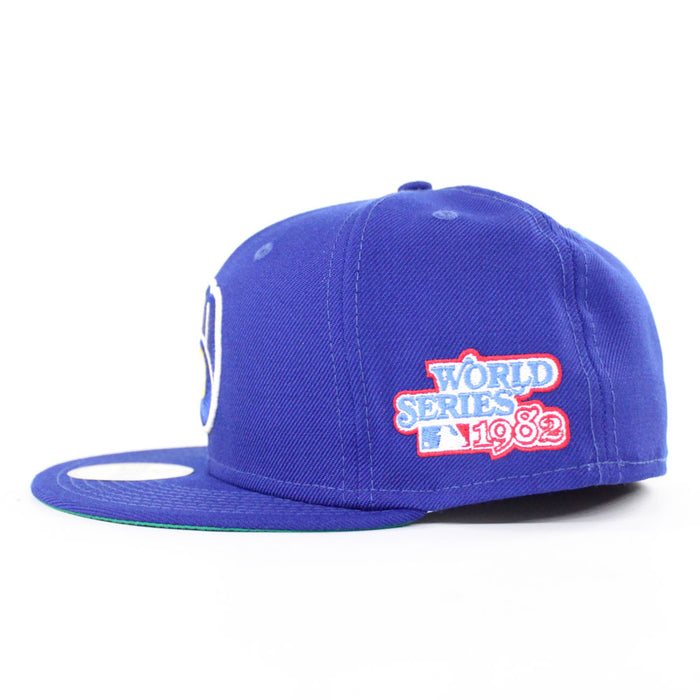 Milwaukee Brewers 1982 World Series New Era 59Fifty Fitted Hat (Green Under Brim)