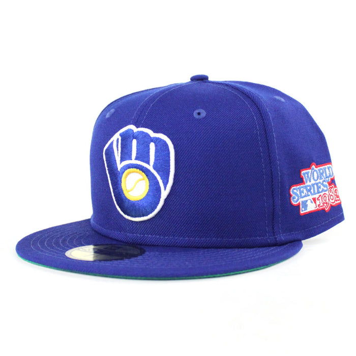 Milwaukee Brewers 1982 World Series New Era 59Fifty Fitted Hat (Green Under Brim)