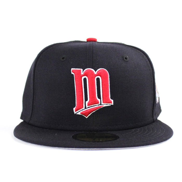 Minnesota Twins 1987 World Series New Era 59Fifty Fitted Hat (Navy Gray Under Brim)