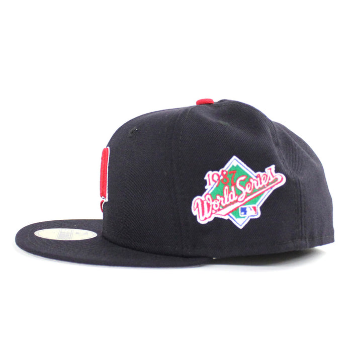 Minnesota Twins 1987 World Series New Era 59Fifty Fitted Hat (Navy Gray Under Brim)