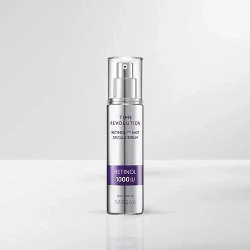 [MISSHA] Time Revolution Retinol 1000 Shot Spicule Serum 50ml - Ballagrio