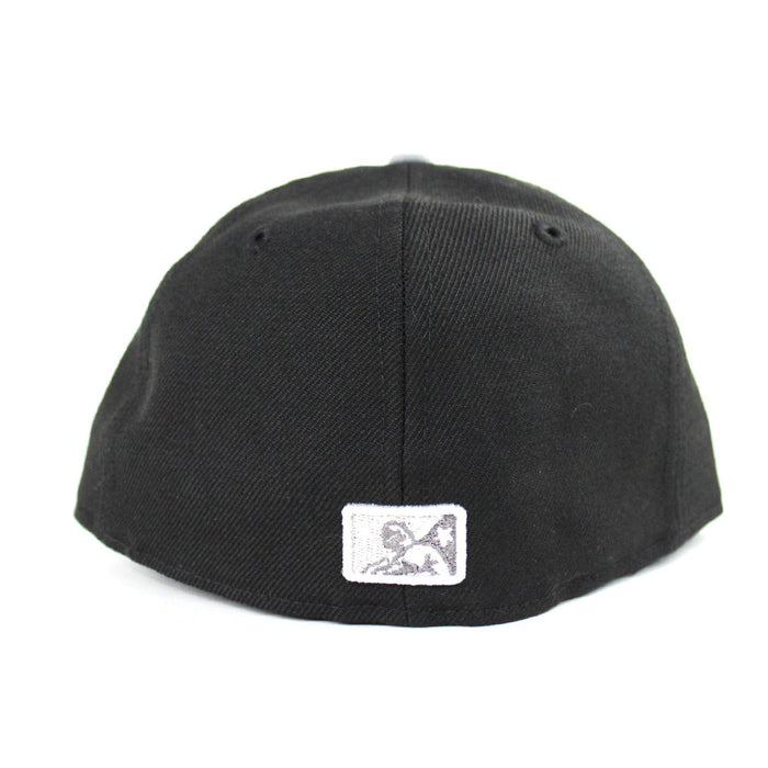 Modesto Athletics New Era 59Fifty Fitted Hat (Air Jordan Retro 1 Rox Brown Black Gray Gray Under Brim)