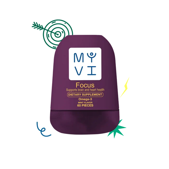 MY VI Focus Omega3 Dietary Supplement 60Pieces