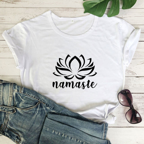 🪷Namaste Lotus Tee