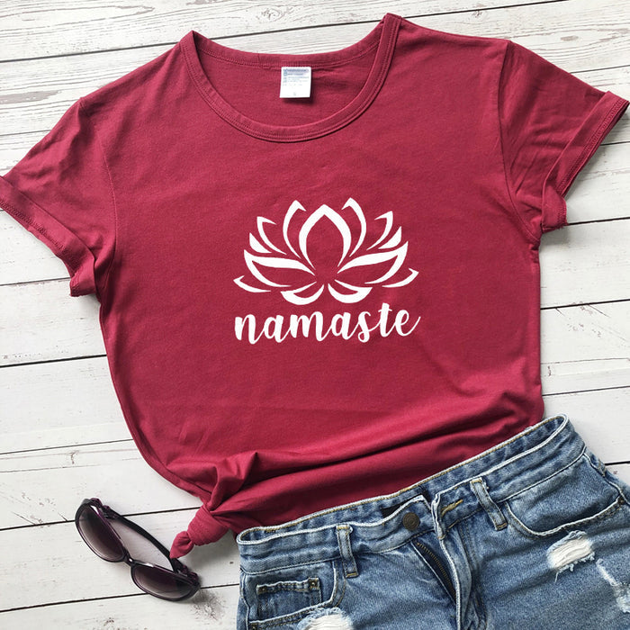 🪷Namaste Lotus Tee
