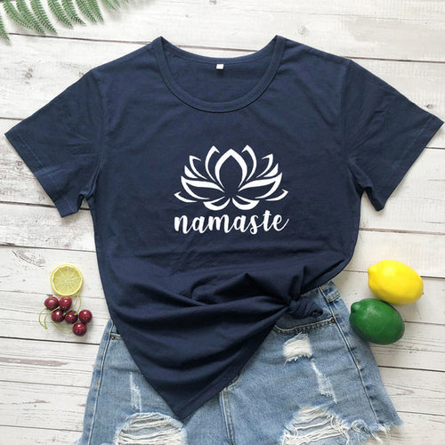 🪷Namaste Lotus Tee