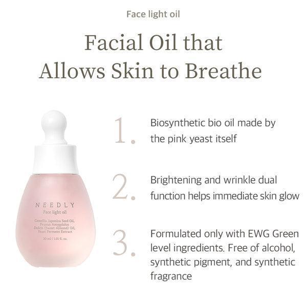 [NEEDLY] Face Light Oil 30ml - Ballagrio