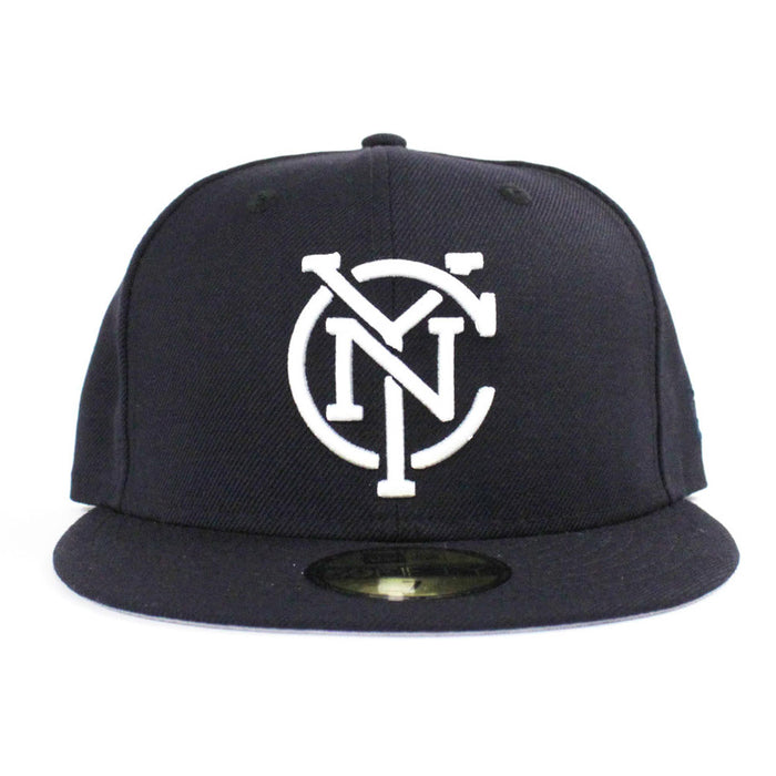 New York City FC New Era 59FIFTY Fitted Hat (Navy Gray Under Brim)