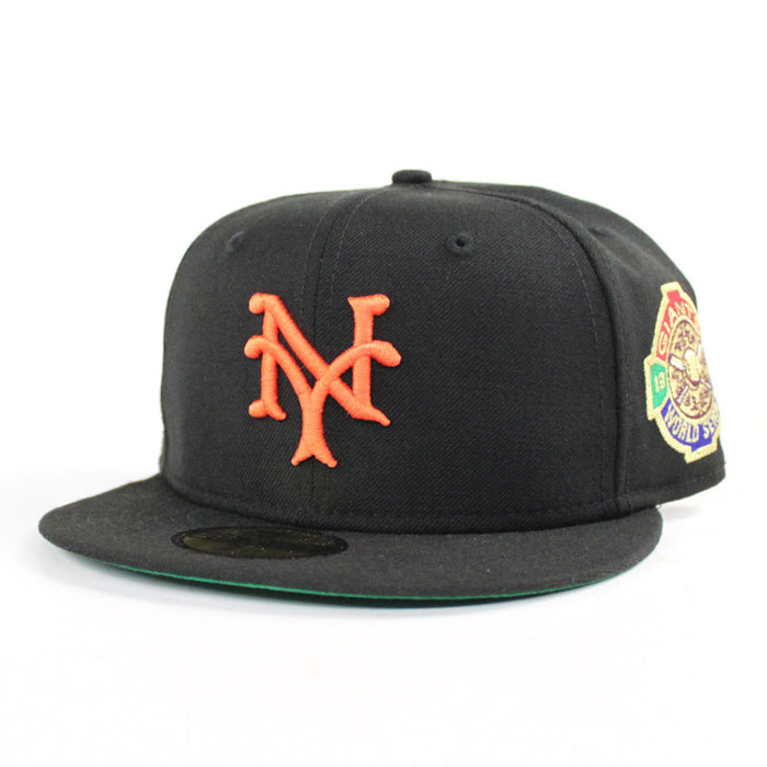 NEW YORK GIANTS 1933 World Series 59Fifty New Era Fitted Hat (Black Green Under Brim)