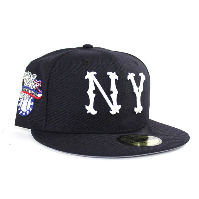 New York Highlanders New Era 59Fifty Fitted Hat (Navy Gray Under Brim)