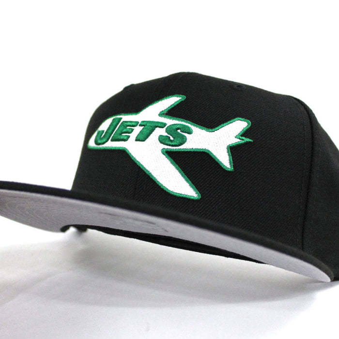 New York Jets 1960 Established New Era 59Fifty Fitted Hat (Black Way Gray Under Brim