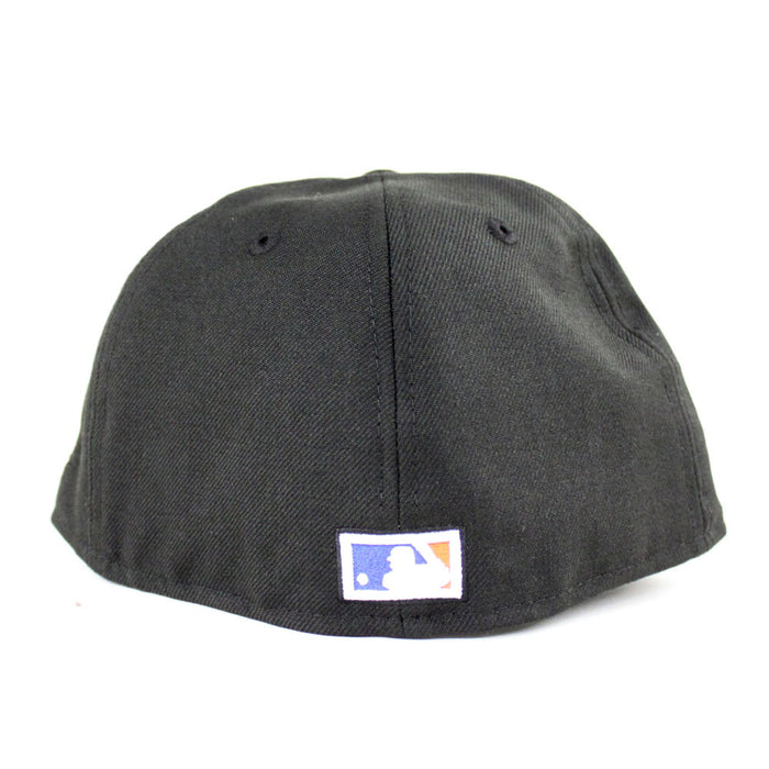 New York Mets 2000 New Era 59Fifty Fitted Hat (Black Road MINT Under Brim)