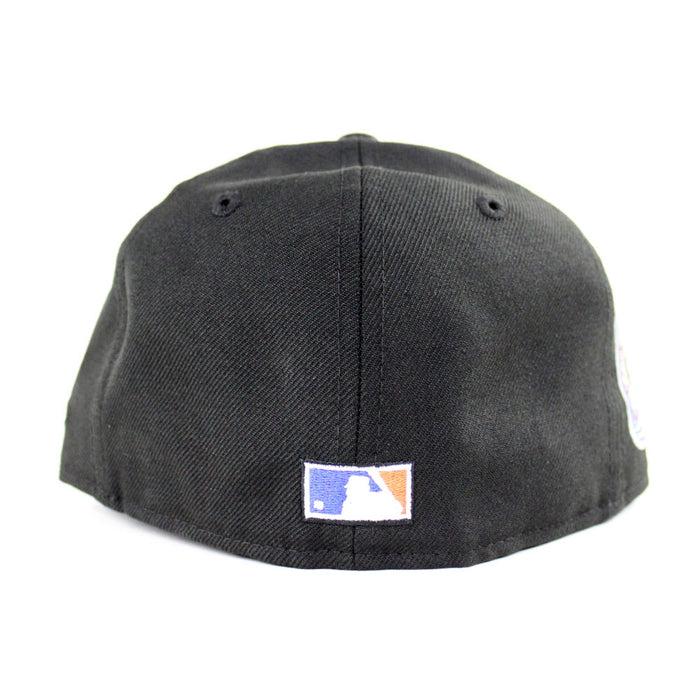 New York Mets 2000 Subway Series New Era 59Fifty Fitted Hat (Black Pink Under Brim)