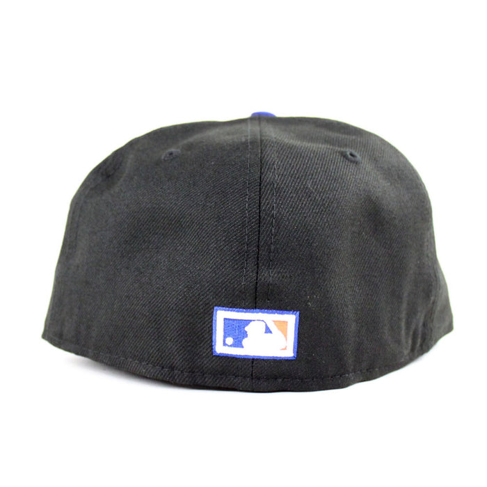New York Mets 2000 Subway Series New Era 59Fifty Fitted Hat (Black Road Gray Under Brim)