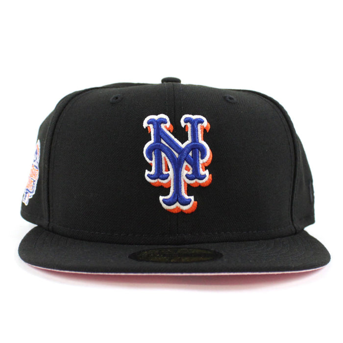 New York Mets 2013 All-Star Game New Era 59Fifty Fitted Hat (Black Orange Pink Under Brim)