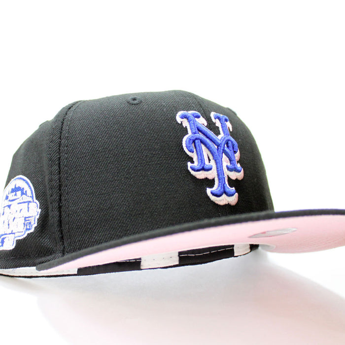 New York Mets 2013 All Star Game New Era 59Fifty Fitted Hat (Black Pink Under Brim)