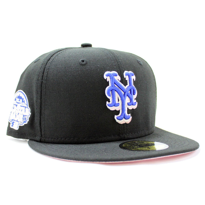 New York Mets 2013 All Star Game New Era 59Fifty Fitted Hat (Black Pink Under Brim)