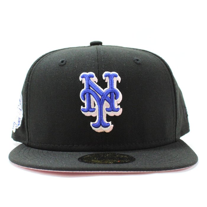 New York Mets 2013 All Star Game New Era 59Fifty Fitted Hat (Black Pink Under Brim)