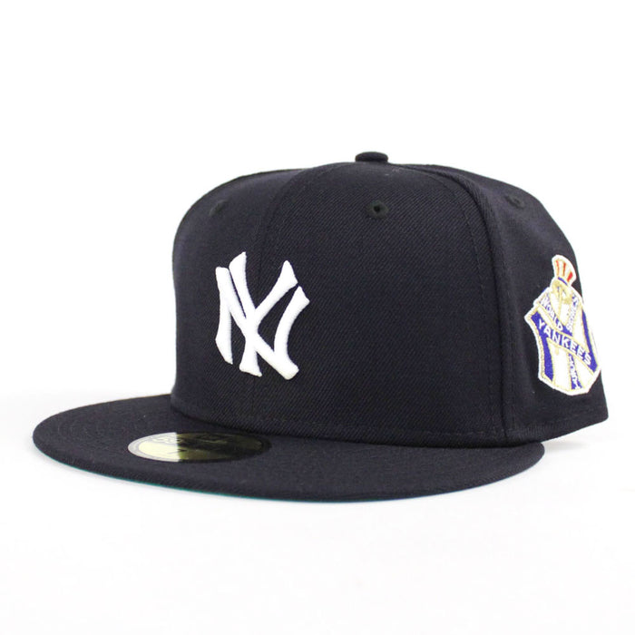 New York Yankees 1951 World Series 59Fifty New Era Fitted Hat (Navy Green Under Brim 2Ver)