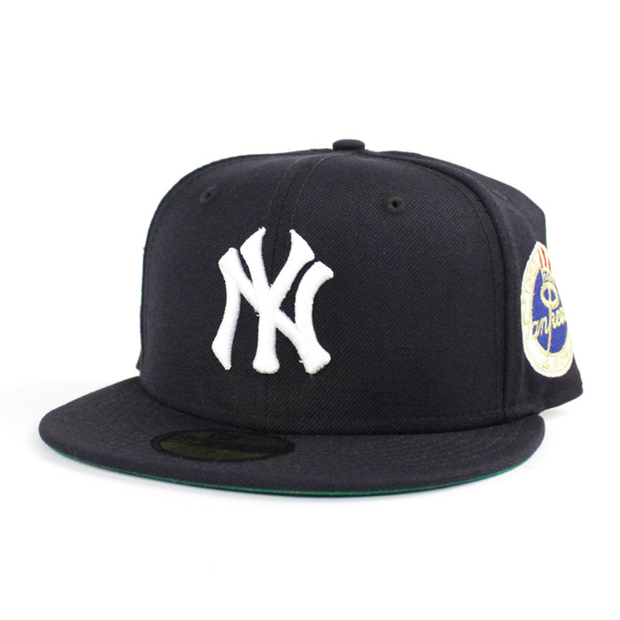 New York Yankees 1962 World Series 59Fifty New Era Fitted Hat (Navy Green Under Brim)