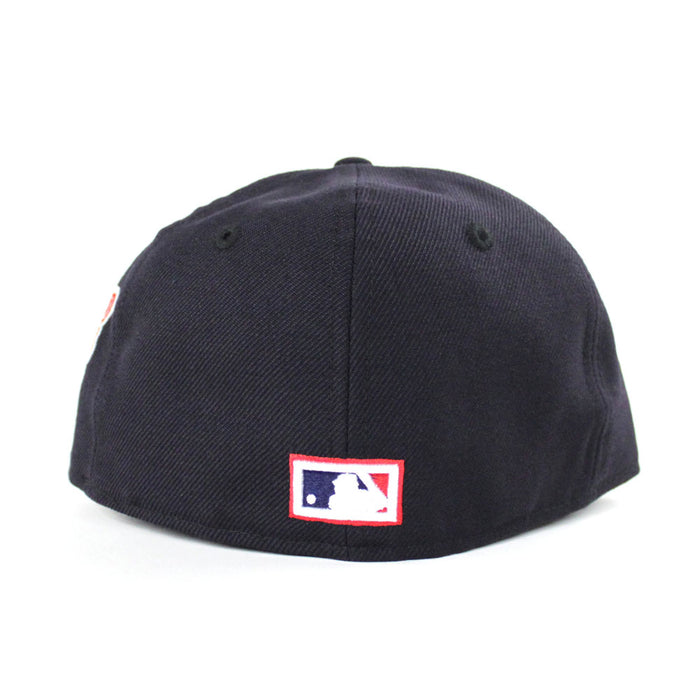 New York Yankees 1976 World Series 59Fifty New Era Fitted Hat (Navy Green Under Brim)