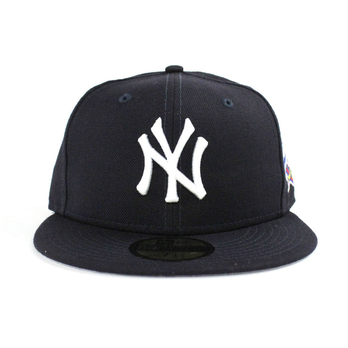 New York Yankees 1998 World Series New Era 59Fifty Fitted Hat (Gray Under Brim)