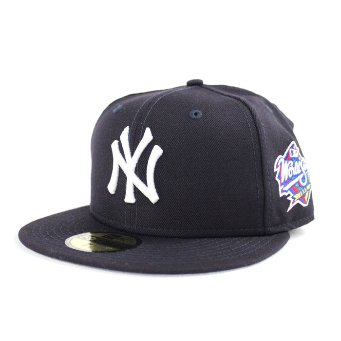 New York Yankees 1998 World Series New Era 59Fifty Fitted Hat (Gray Under Brim)