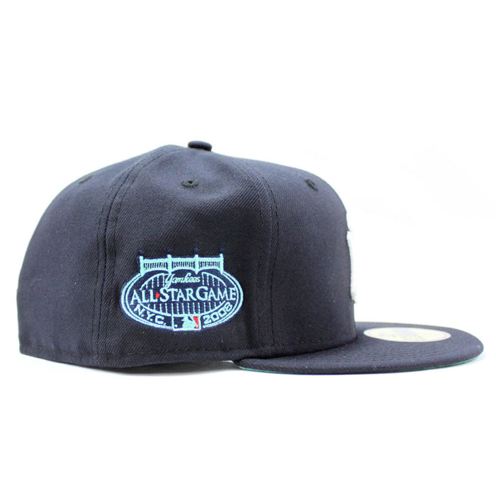 New York Yankees 2008 All Star Game New Era 59Fifty Fitted Hat (Navy Mint Under Brim)