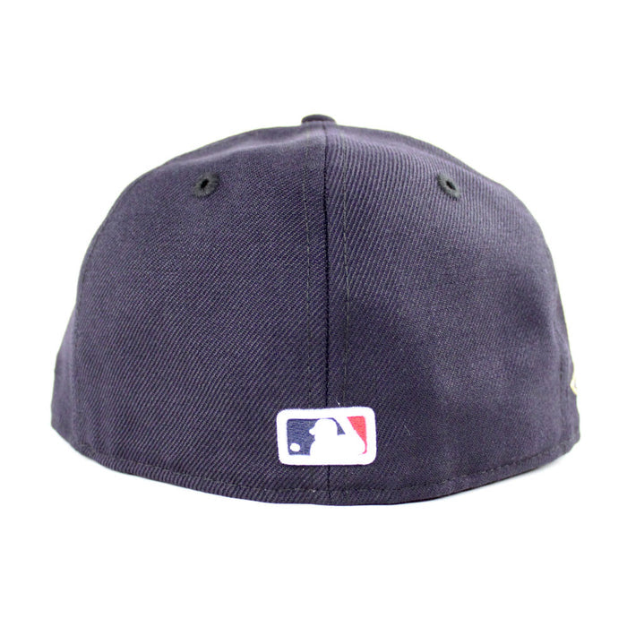 New York Yankees 27 World Championships New Era 59Fifty Fitted Hat (Pink Under Brim)