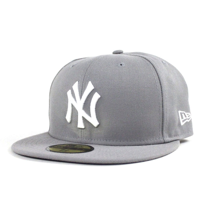 New York Yankees New Era 59Fifty Fitted Hat (Gray Gray Under Brim)