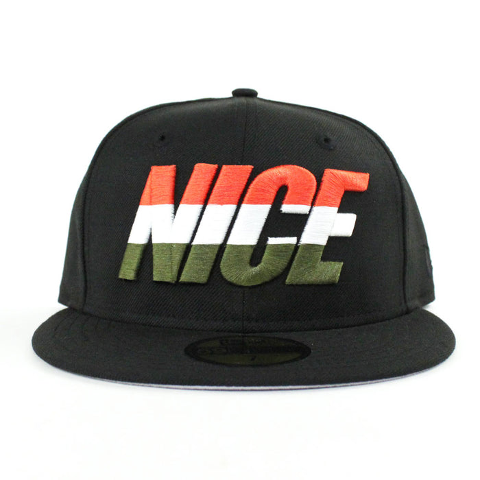 Nice New Era 59Fifty Fitted Hats (Travis Scott Air Jordan 6 Medium Olive Cactus Jack GRAY UNDER BRIM)