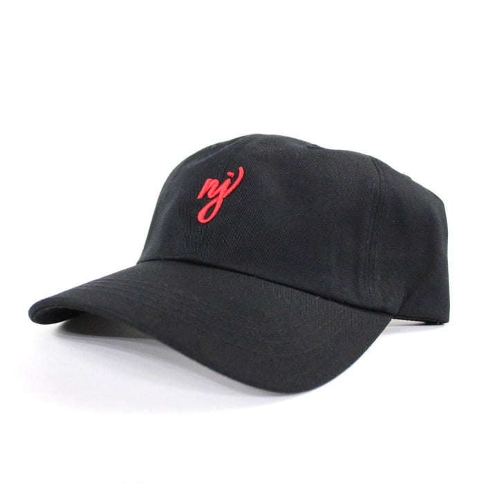 NJ Dad Hat (Black Red)