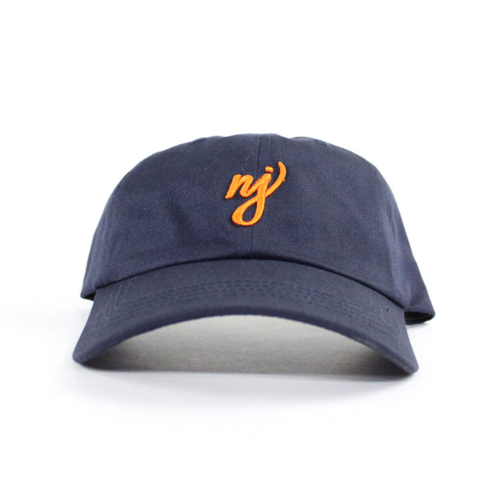 NJ Dad Hat (Navy Orange)