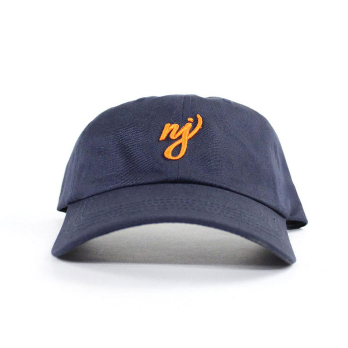 NJ Dad Hat (Navy Orange)