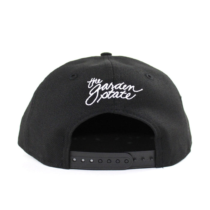 NJ Script New Era 9Fifty Snapback Hat 2018 (Black Gray Under Brim)