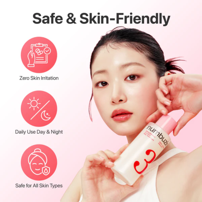 NUMBUZIN No.3 Bifida Bakuchiol Zero Pore Milky Toner Light 200ml