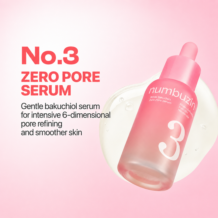 NUMBUZIN No.3 Bifida Bakuchiol Zero Pore Serum 30ml