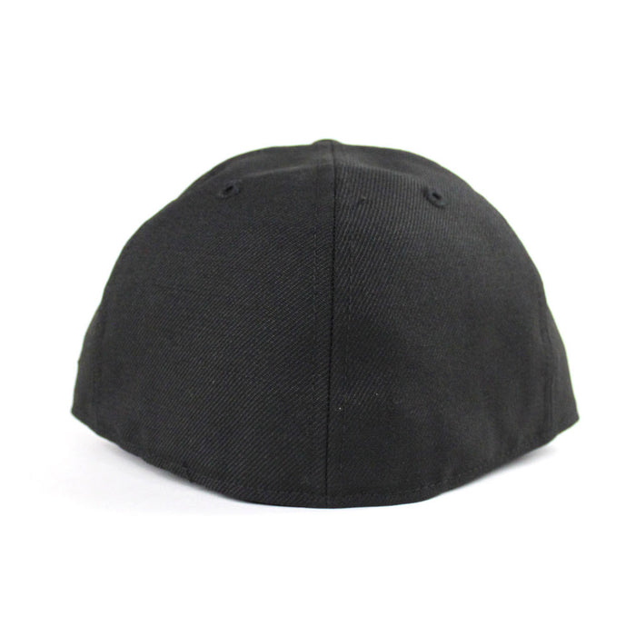 NWO New Era 59Fifty Fitted Hat (New World Order Black Red Gray Under Brim)
