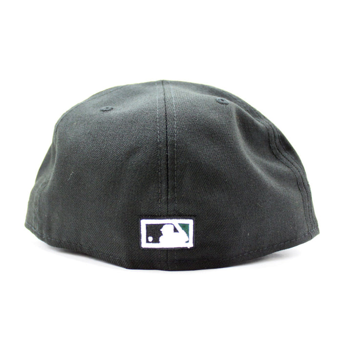 Oakland Athletics 1989 World Series Battle of The Bay New Era 59Fifty Fitted Hat (Black Yellow Under Brim)