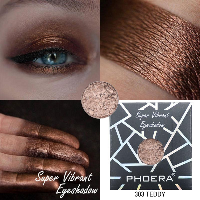 PAL - Sombra Compacta - Shimmer - Phoera Makeup Europe